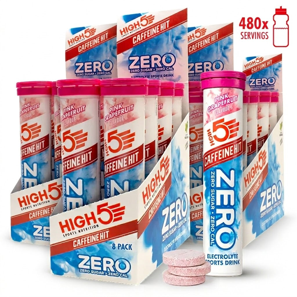 High5 Electrolyte tabs ZERO Pink Grapefruit (8x20 tabs)