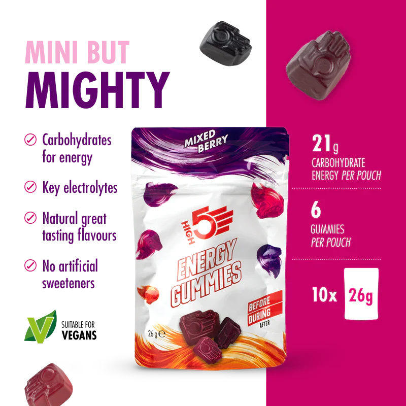 High5 Energy tuggar blandade bär (10x26g)