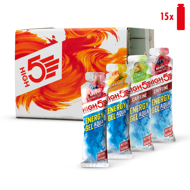 High5 Energy gel blandade smaker box (20x40g)