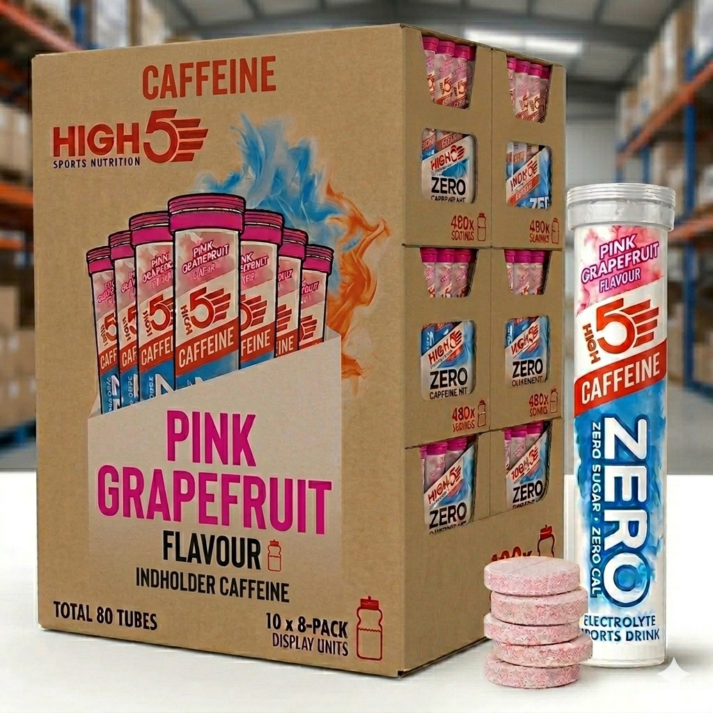 High5 Electrolyte tabs ZERO Pink Grapefruit (8x20 tabs)