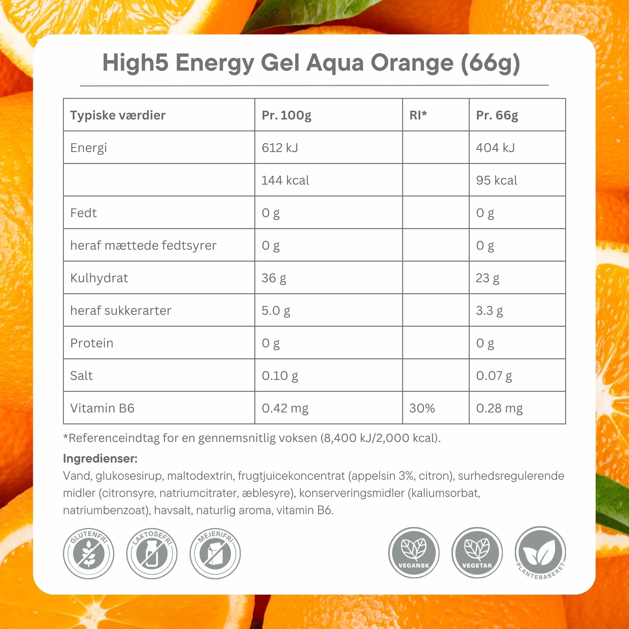 High5 Energy Gel Aqua Berry 66 g