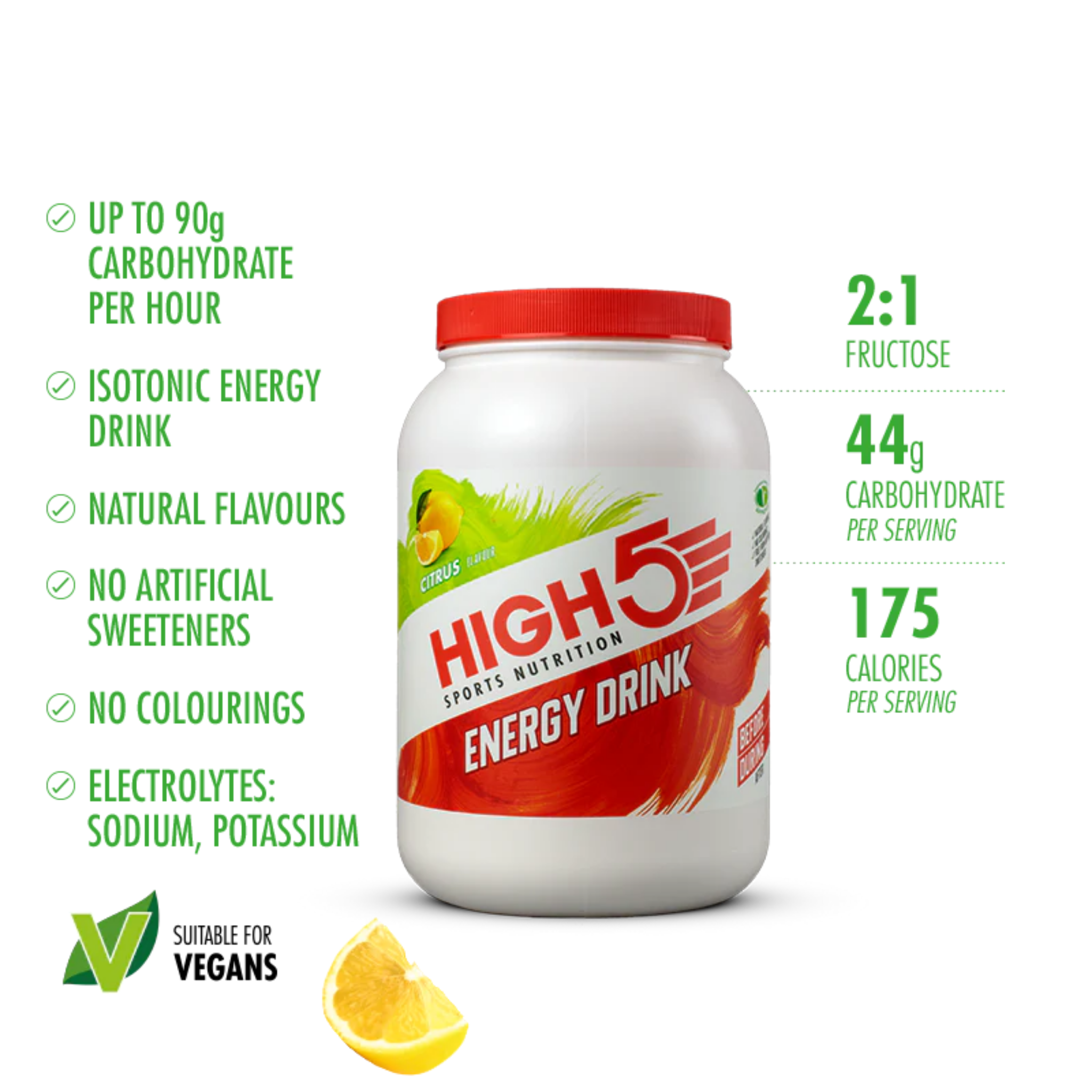 High5 Energidryck Citrus (1 kg)