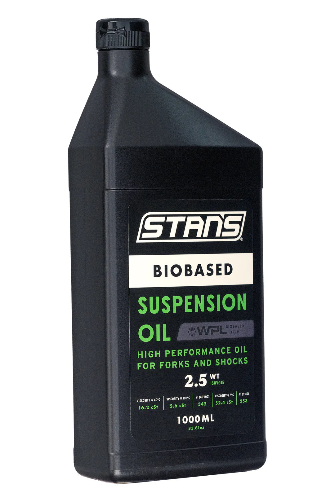 Stan's Biobased Suspension Oil - 1 liter - flera viskositeter