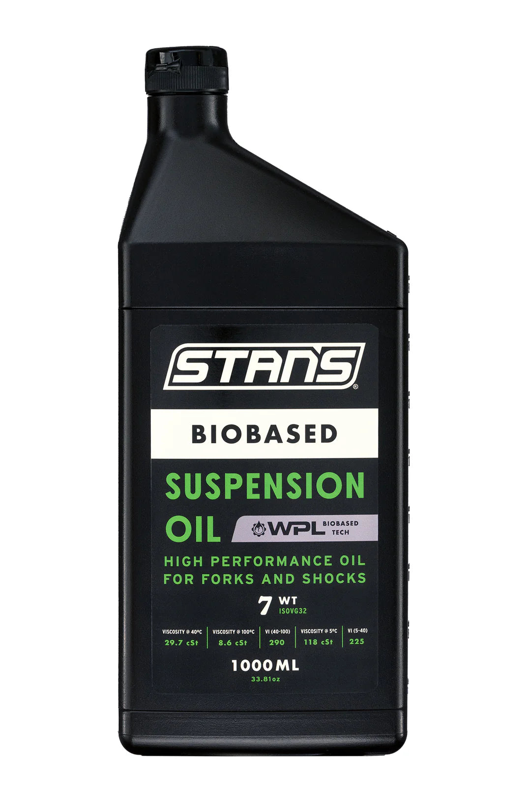 Stan's Biobased Suspension Oil - 1 liter - flera viskositeter