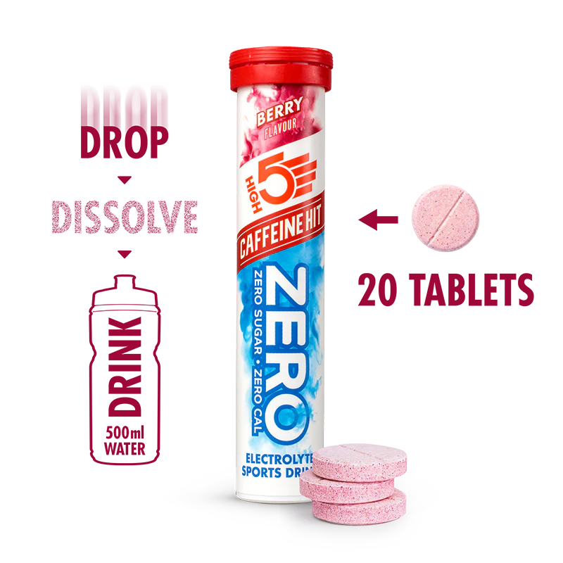 High5 Electrolyte tabs ZERO Pink Grapefruit (8x20 tabs)