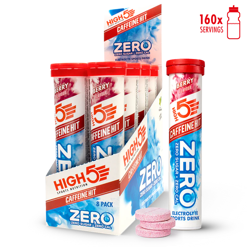High5 Electrolyte tabs ZERO Pink Grapefruit (8x20 tabs)