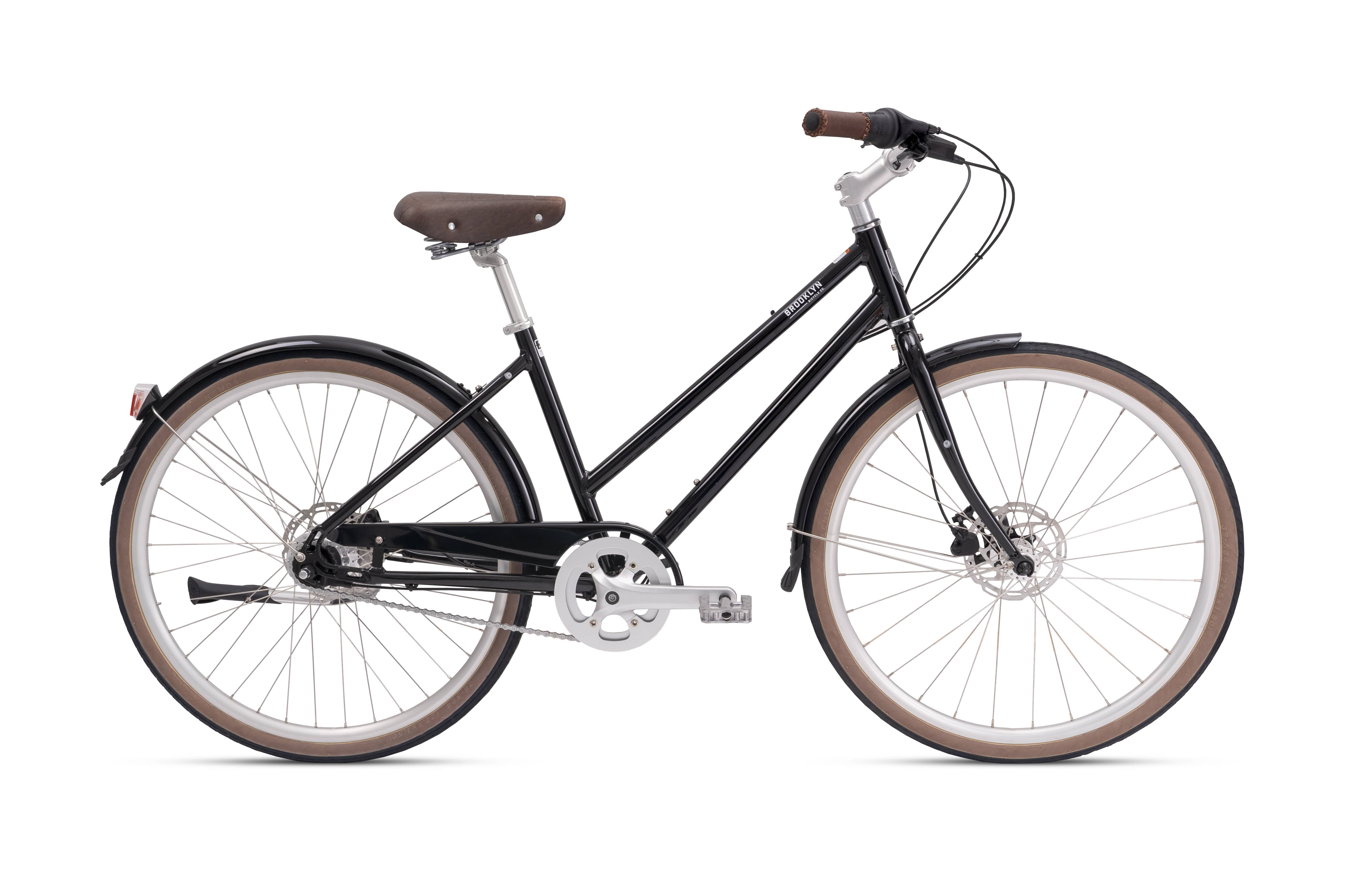 Willow 7 Speed 7 Speed Dutch Style Bicycle | Willow Seven Dutch Cruiser Bike Gloss Black / S/M 7I-WIL-GB-M