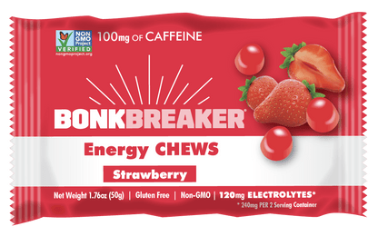Bonk Breaker Energy Chews Strawberry Coffeine