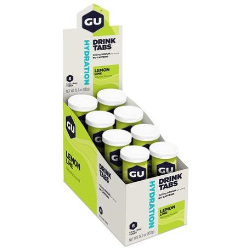 GU Energy Electrolyte flikar Citron Lime (8 x 12 flikar)