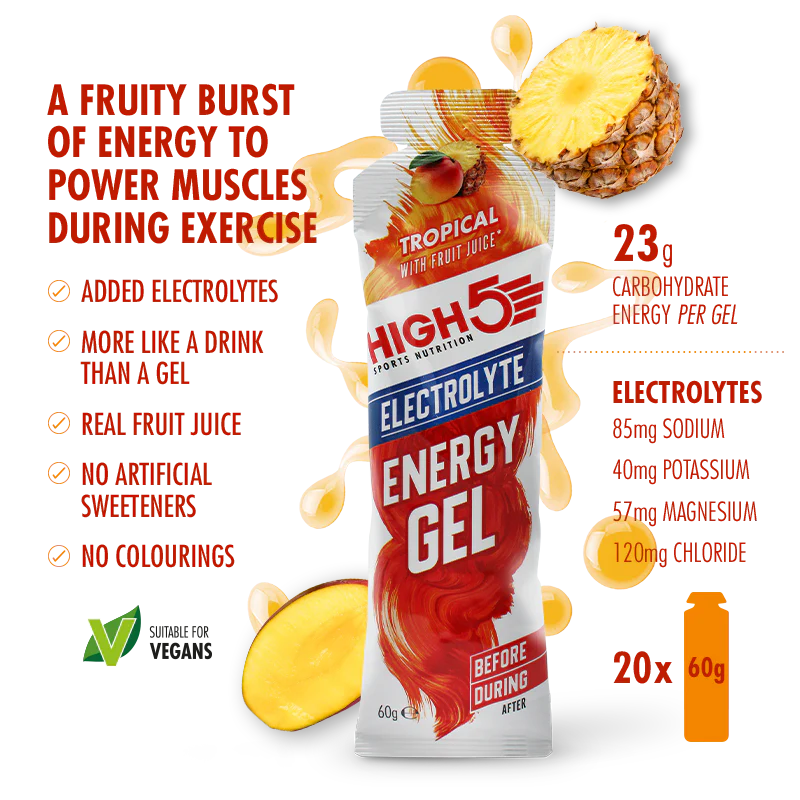 High5 Energigel Electrolyt Tropical (5x60g) DATOVARE