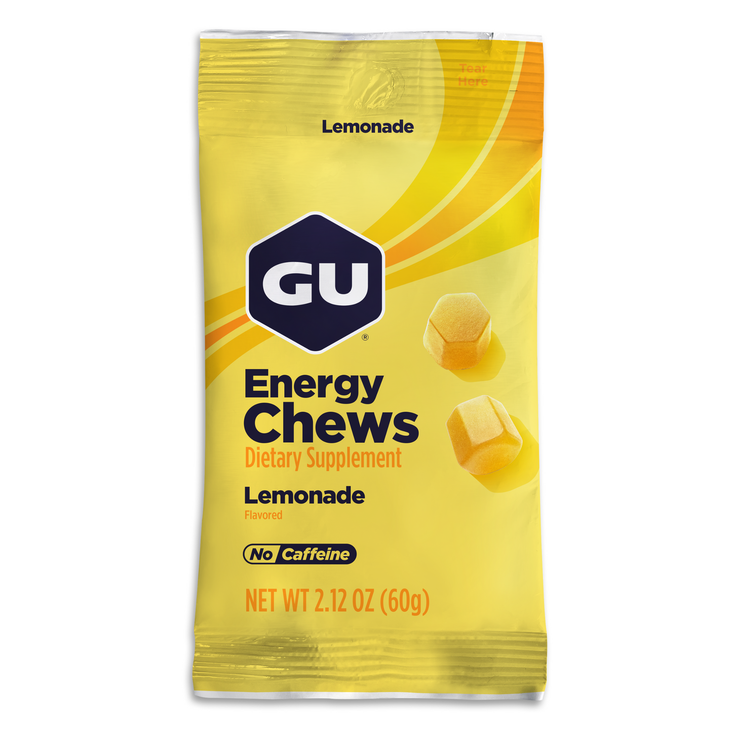GU Energy Chews Lemonade (12 x 60 g)
