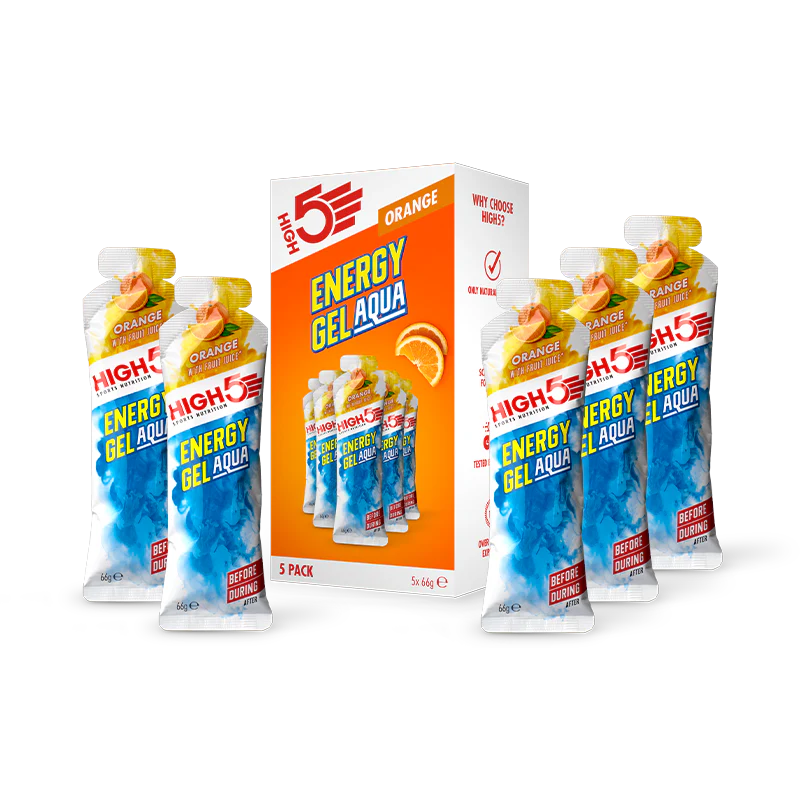 High5 Energigel Aqua Orange 5x66 g Datovare