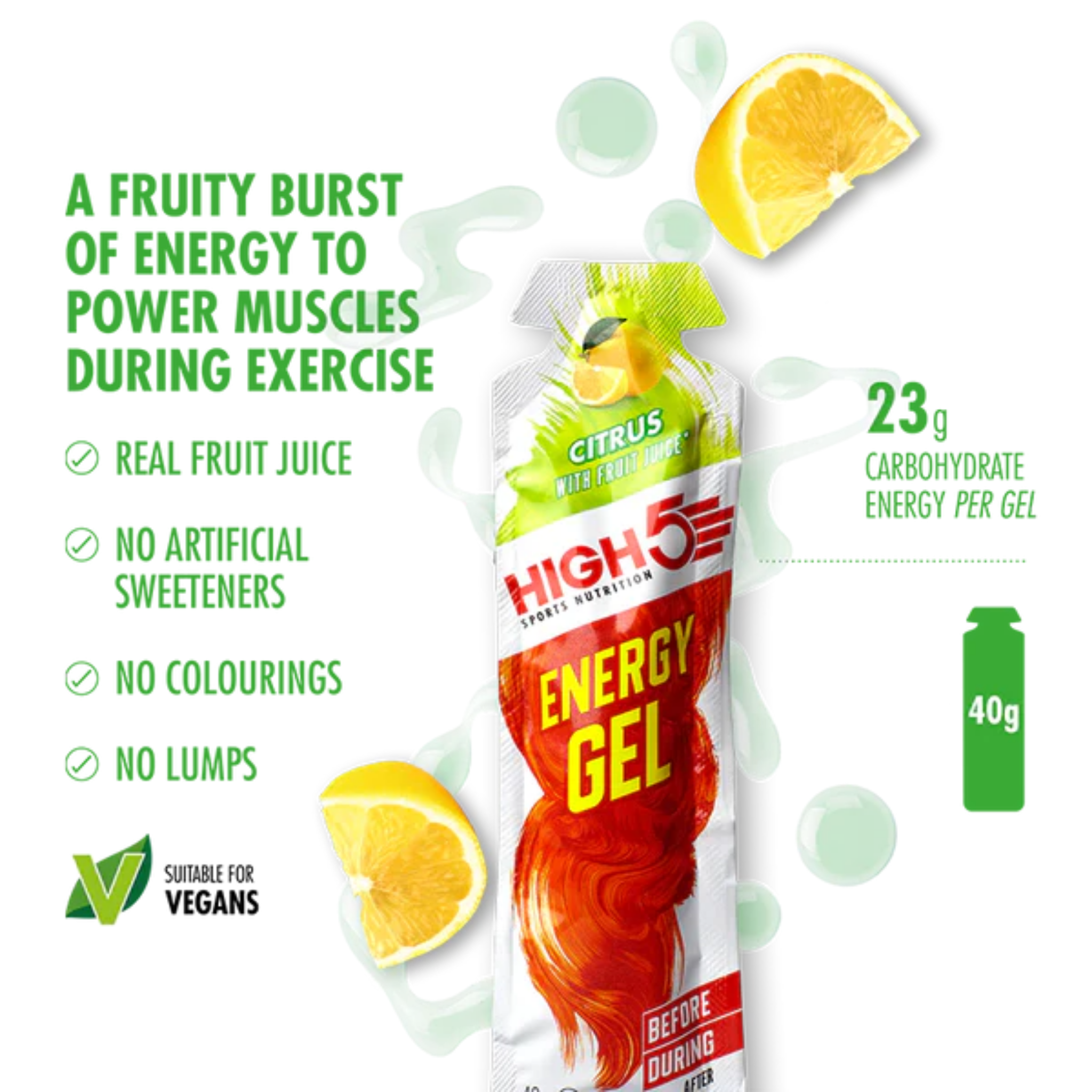 High5 Energy Gel Citrus 40 g