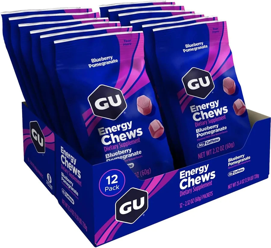 GU Energy Labs Chews Blue Pom 60g - DATUM PRODUKT