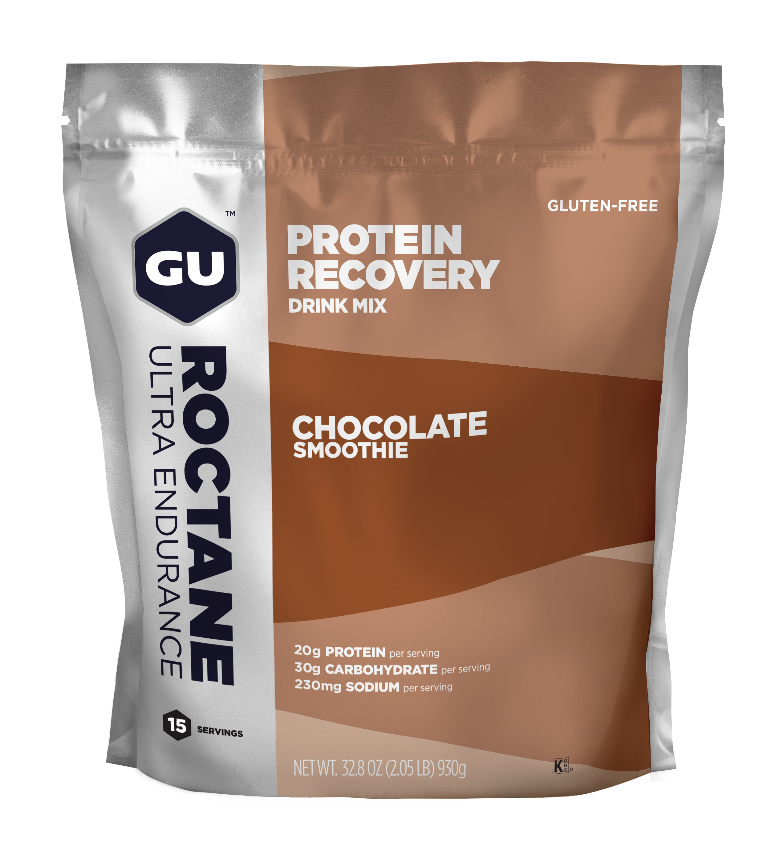 GU Energy Protein Drink Roctane Recovery Chocolate Smoothie (930g)