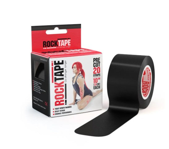 RockTape Kinesiologitejp 5cm x 5m Röd