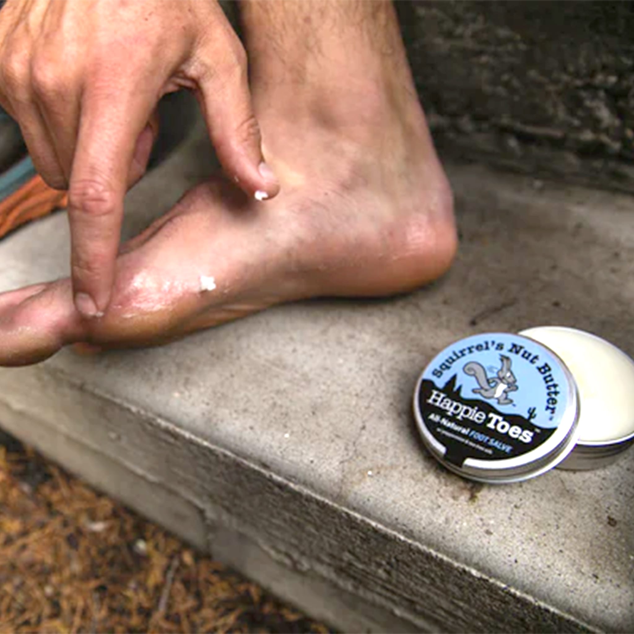 Squirrel's Nut Butter Happie Toes Fotsalva (56g)