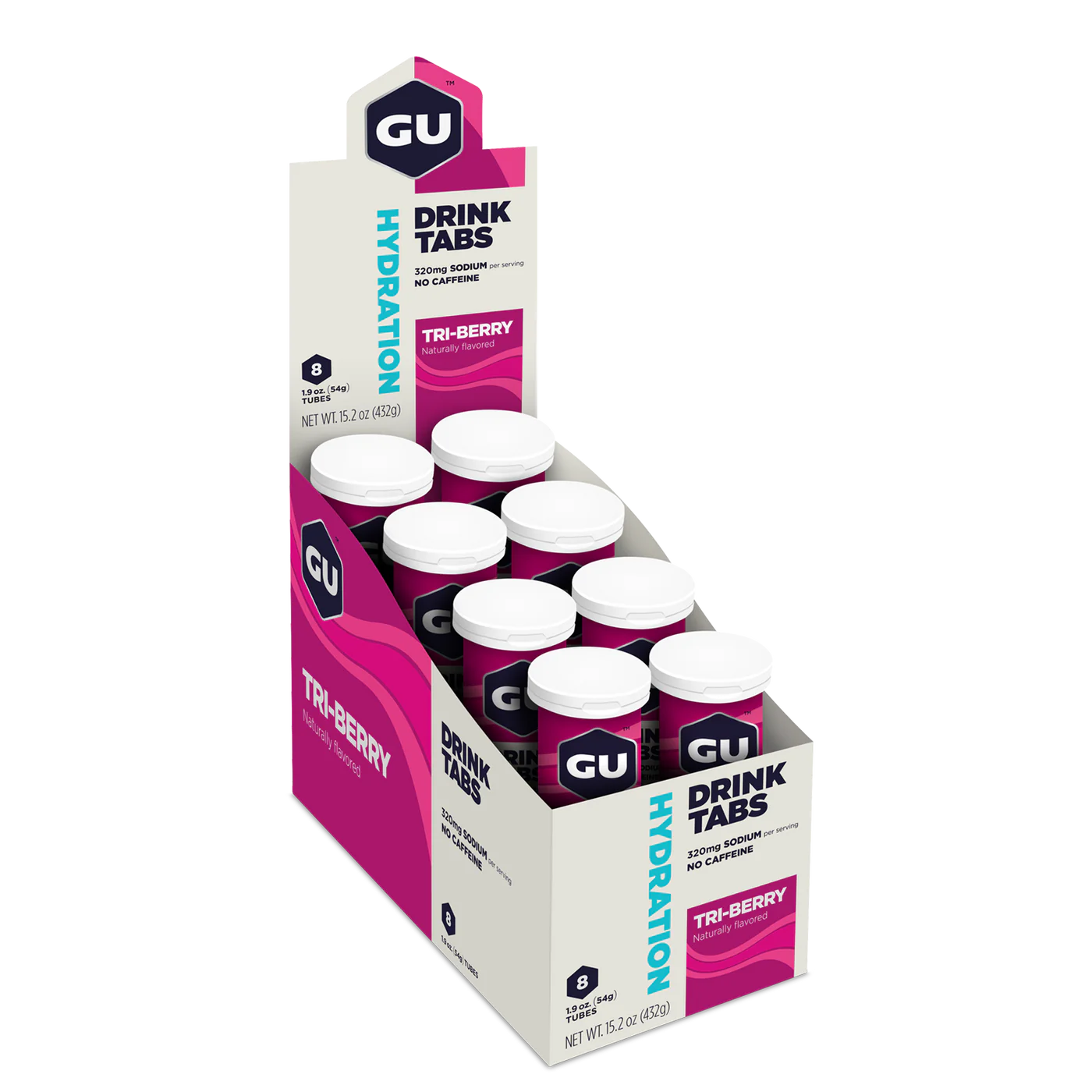 GU Energy Electrolyte Loss Tri-Berry (8x56g)