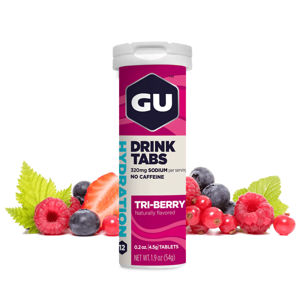 GU Energy Electrolyte Loss Tri-Berry (8x56g)
