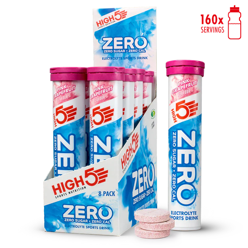 High5 Electrolyte tabs ZERO Pink Grapefruit (8x20 tabs)