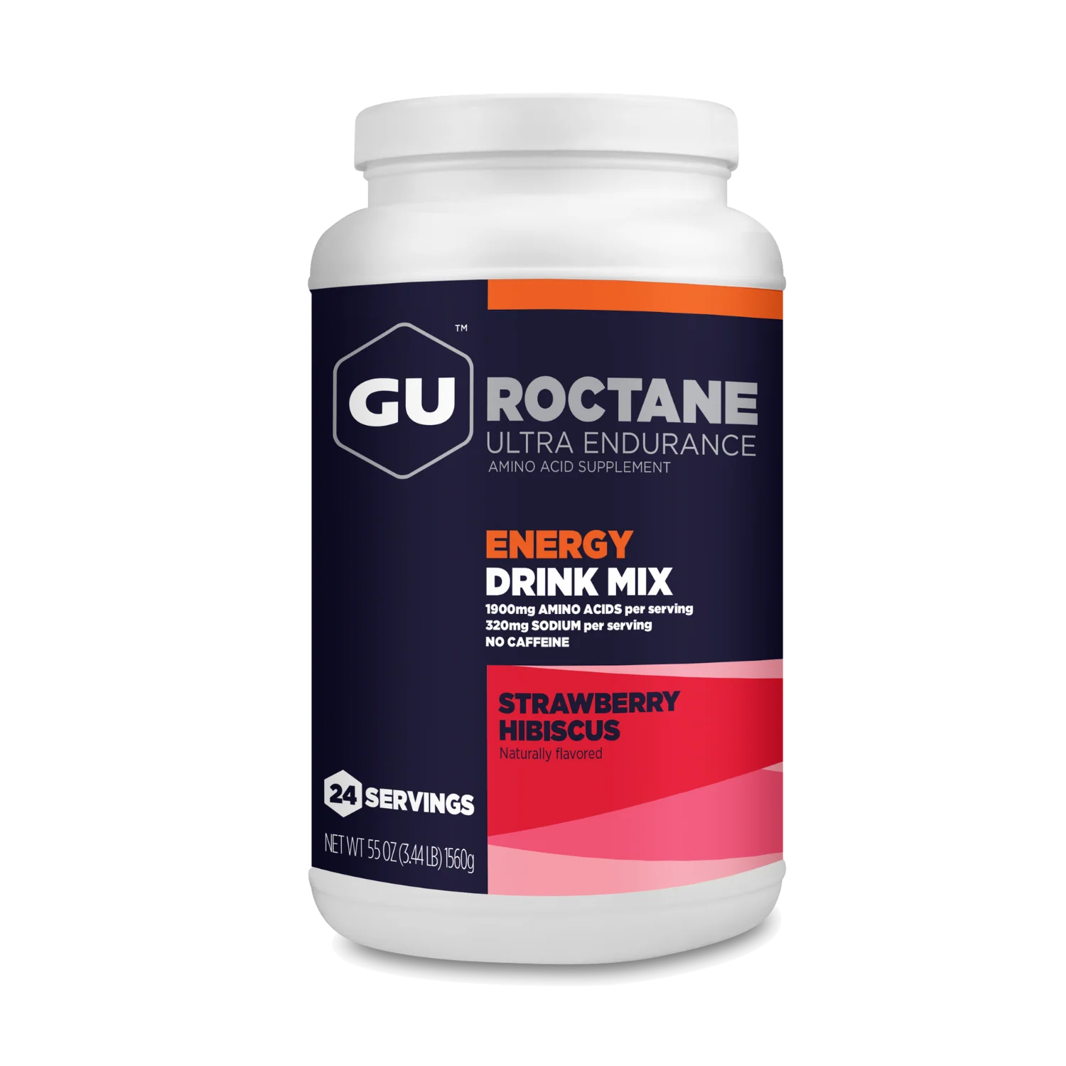 GU Energy Drink Roctane Strawberry Hibiscus 1560g