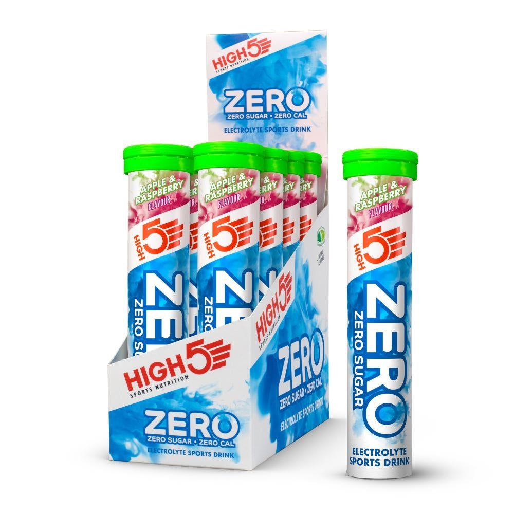 High5 Electrolyte tabs ZERO Apple &amp; Raspberry (8x20 tabs)