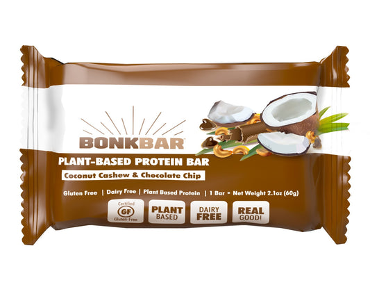 Bonk Breaker Protein Bar Coconut Cashew &amp; Chocolate High Protein