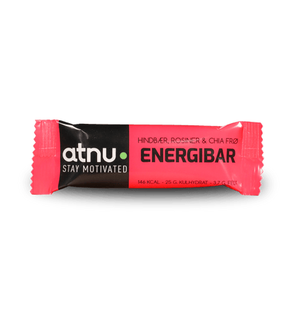 ATNU Energibar Raspberry Hindbær