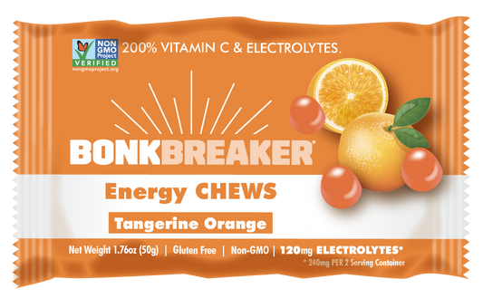 Bonk Breaker Energy Chews Tangerine Orange
