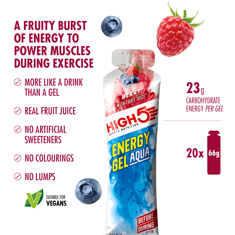 Energy gel High5 Energy Gel Aqua Berry 66 g
