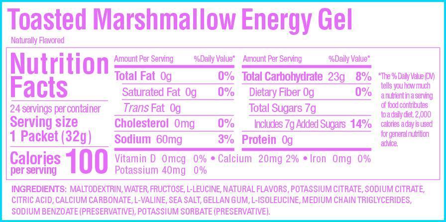 GU Energy energy gel Rostad Marshmallow 32g