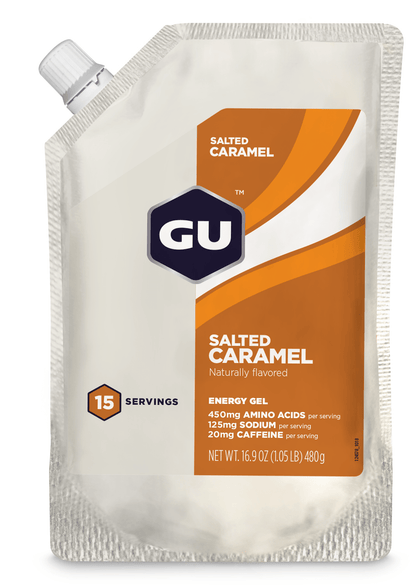 GU Energy gel gel saltad karamell 15 portioner