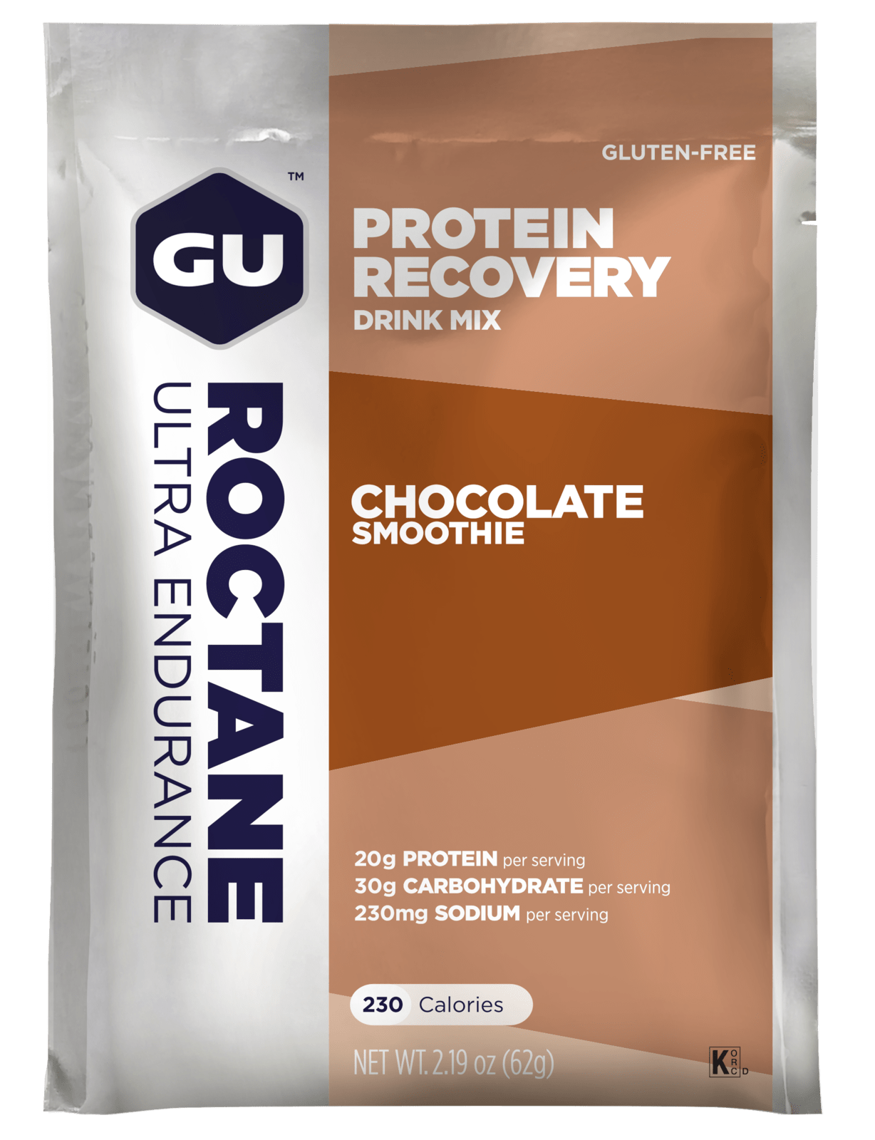 GU Energy Protein Drink Roctane Recovery Chocolate Smoothie (10 x 65 g) DATUM PRODUKT