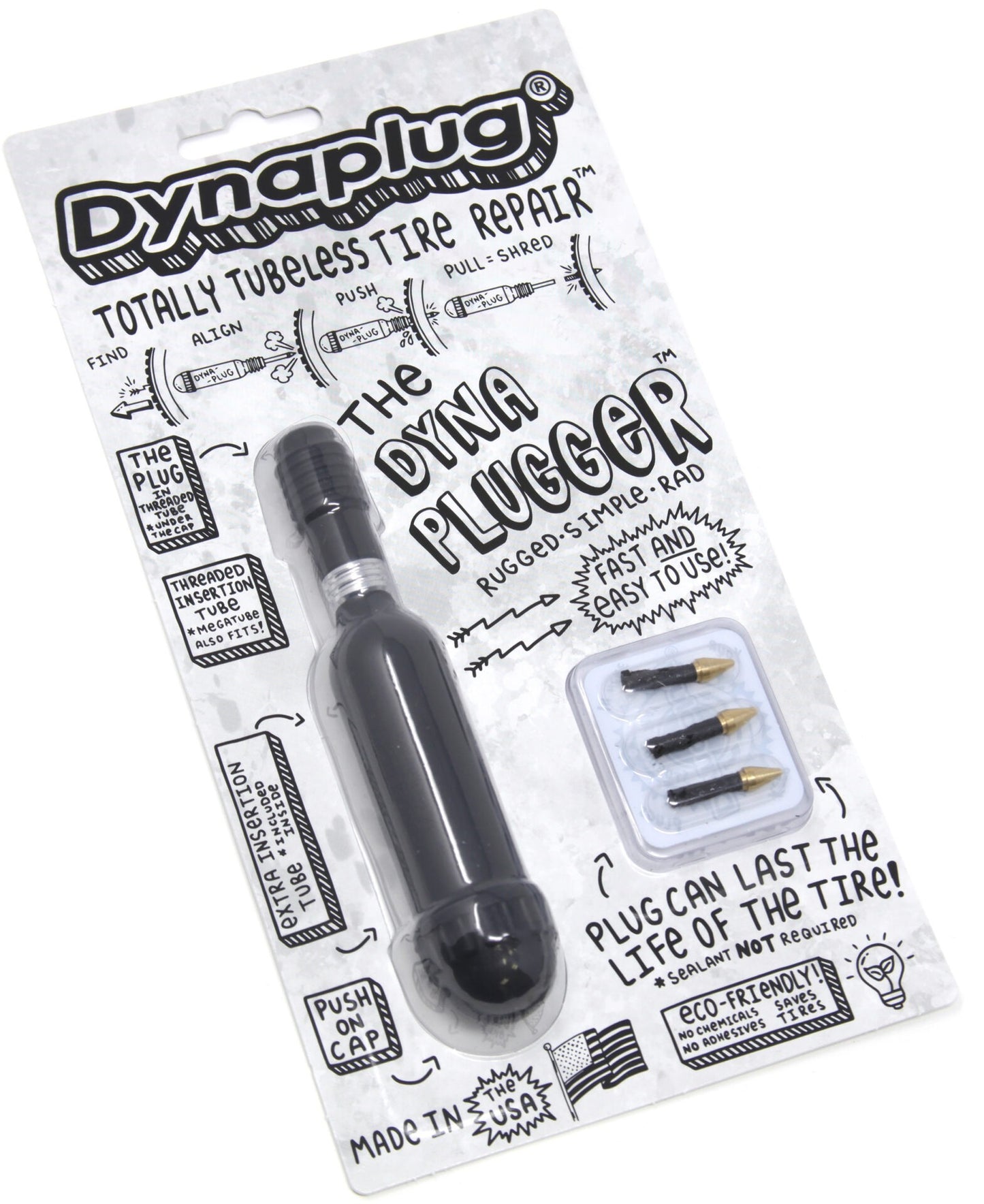 Dynaplug Dynaplugger Tubeless patch kit
