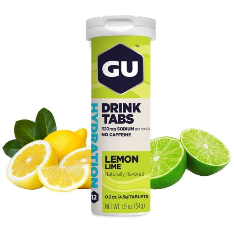 GU Energy Electrolyte flikar Citron Lime (8 x 12 flikar)
