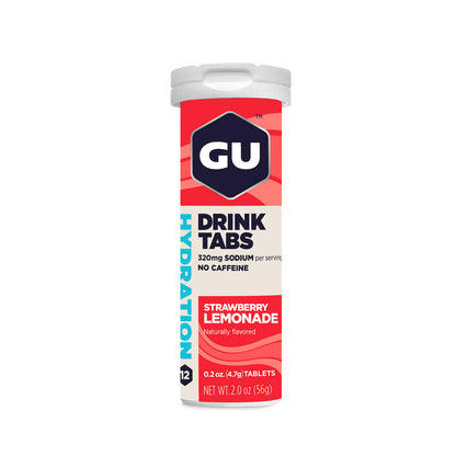 GU Energy Drink Tabs Strawberry Lemonade 56g