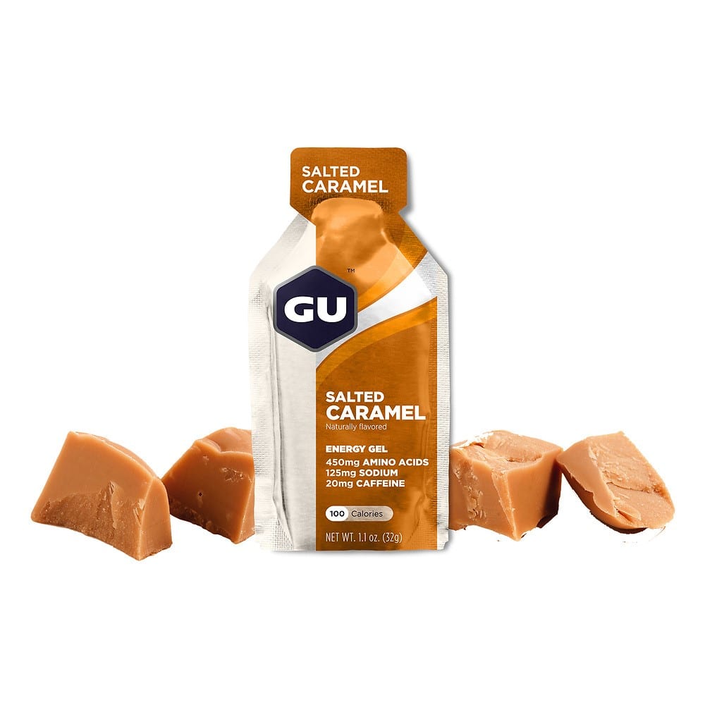 GU Energy Energy Gel Salted Caramel med koffein (32g)