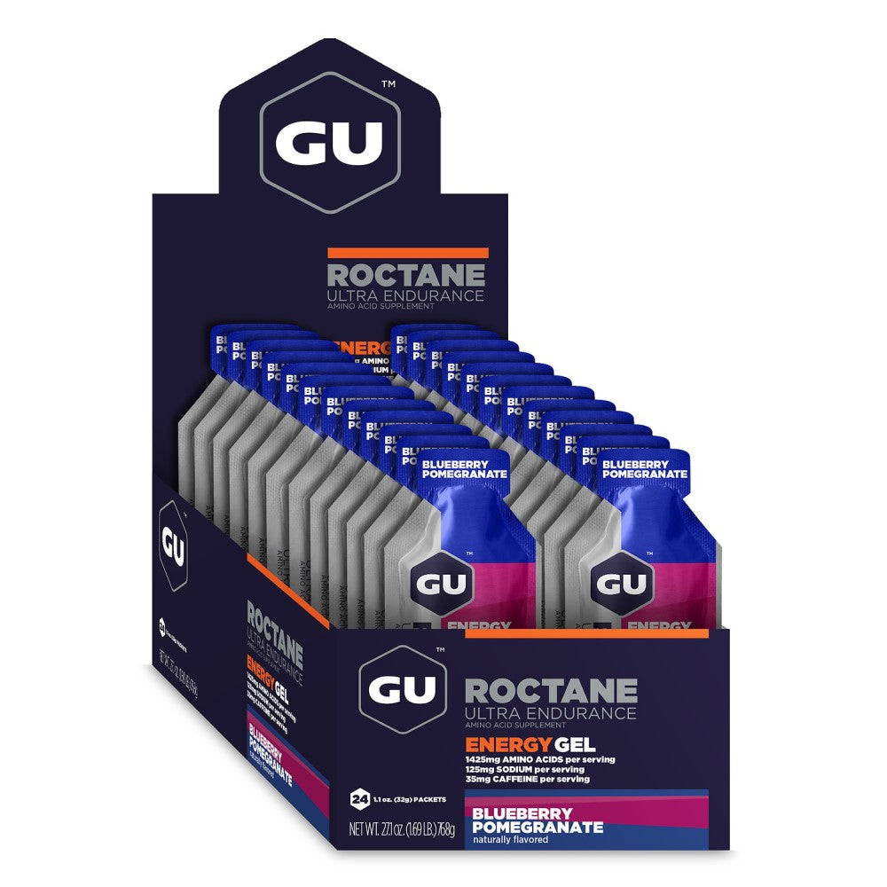 GU Energy roctane vlueberry granatäpple 24x32 gram datavare