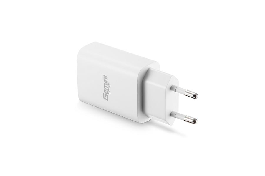 Gemini Lights USB-laddare 10W - Laddare | 2021 års modell